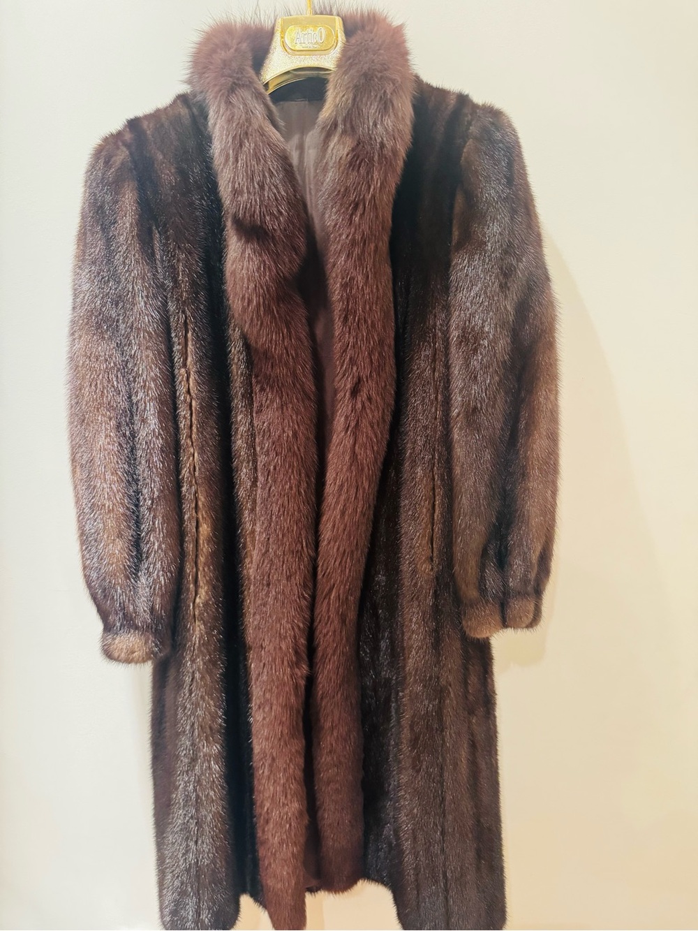 VINTAGE late 1970s full length Mink coat. 
Appraised and have certificate.